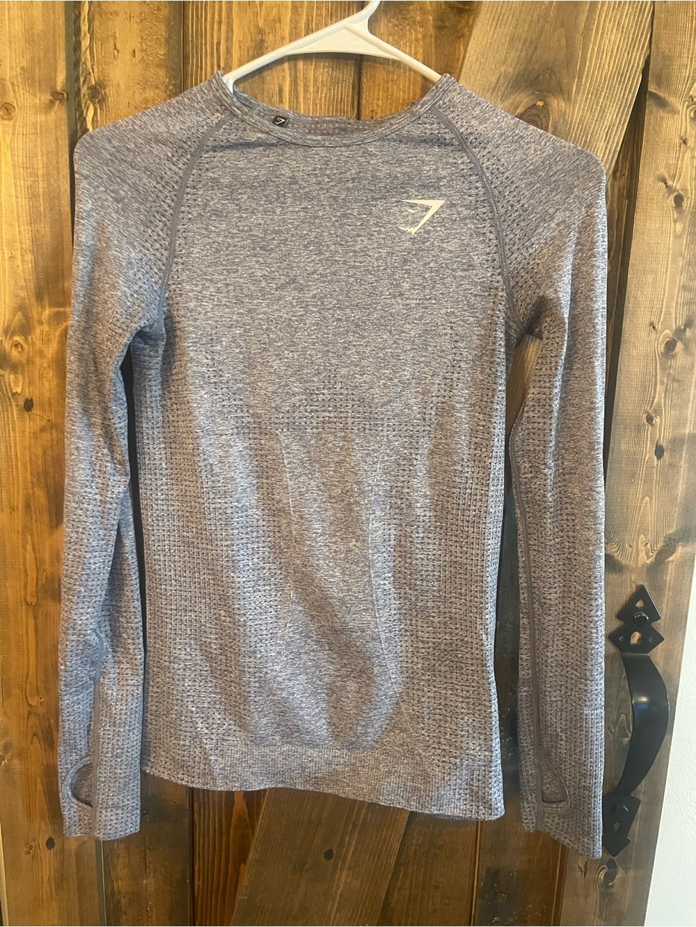 Gymshark Women's Long Sleeve Seamless Top - blue